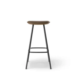 Pauline bar stool 75 cm metal frame - Oak Smoked Oiled