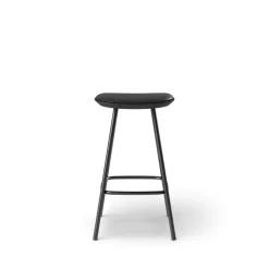 Pauline bar stool 65 cm with black metal frame - Oak Black