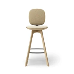 Pauline Comfort Barstool - Oak Clear Wax Oiled