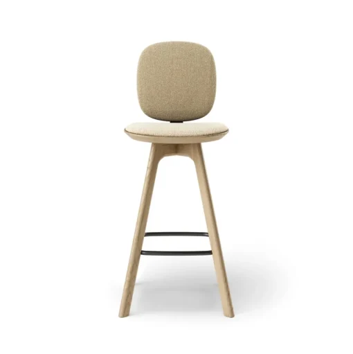 Pauline Comfort Barstool - Oak Clear Wax Oiled