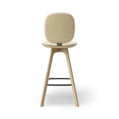 Pauline Comfort Barstool - Oak Clear Wax Oiled