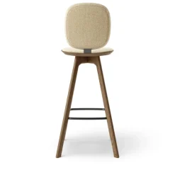 Pauline Comfort Barstool 75 cm - Oak Smoked Oiled