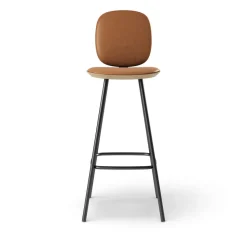 Pauline Comfort Barstool 75 cm metal frame - Oak Clear Wax Oiled