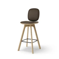 Pauline Comfort Barstool - Oak Clear Wax Oiled