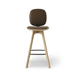 Pauline Comfort Barstool - Oak Clear Wax Oiled