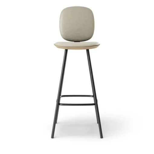 Pauline Comfort Barstool 75 cm metal frame - Oak Clear Wax Oiled