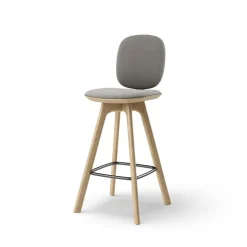 Pauline Comfort Barstool - Oak Clear Wax Oiled