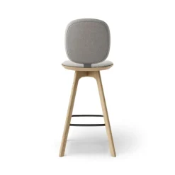 Pauline Comfort Barstool - Oak Clear Wax Oiled