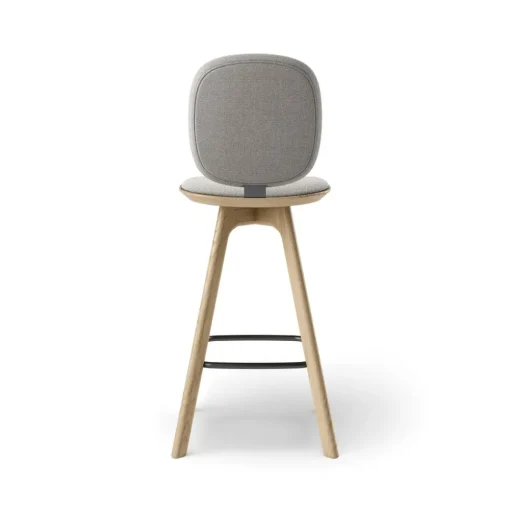Pauline Comfort Barstool - Oak Clear Wax Oiled