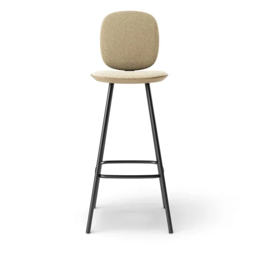 Pauline Comfort Barstool 75 cm metal frame - Oak Clear Wax Oiled