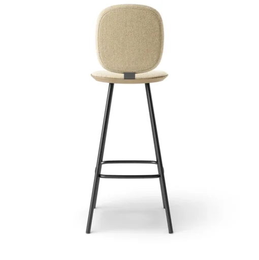 Pauline Comfort Barstool 75 cm metal frame - Oak Clear Wax Oiled