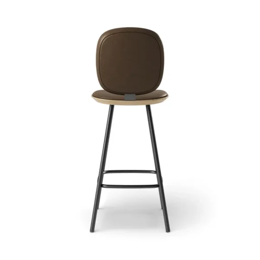 Pauline Comfort Barstool 65 cm with metal frame - Oak Clear Wax Oiled