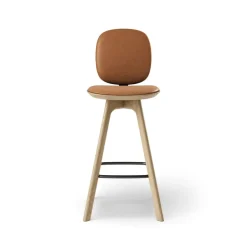 Pauline Comfort Barstool - Oak Clear Wax Oiled