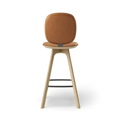 Pauline Comfort Barstool - Oak Clear Wax Oiled