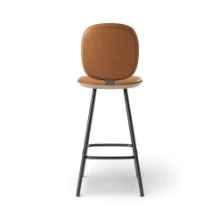 Pauline Comfort Barstool 65 cm with metal frame - Oak Clear Wax Oiled