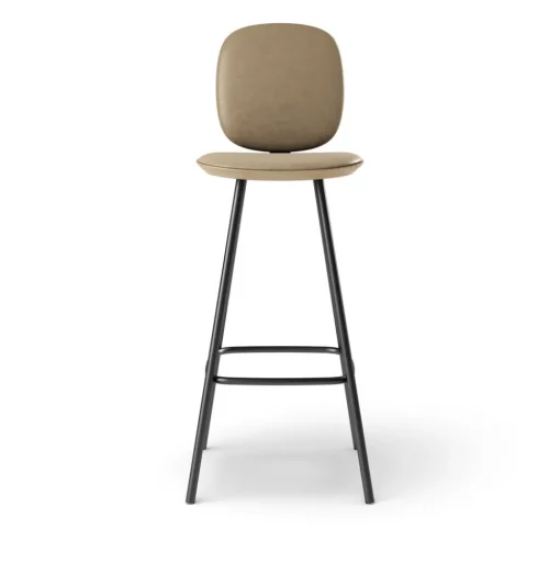 Pauline Comfort Barstool 75 cm metal frame - Oak Clear Wax Oiled