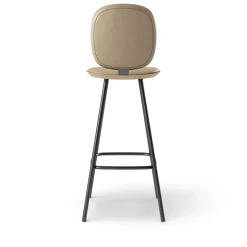 Pauline Comfort Barstool 75 cm metal frame - Oak Clear Wax Oiled