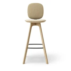Pauline Comfort Barstool 75 cm - Oak Clear Wax Oiled