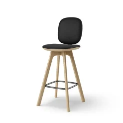Pauline Comfort Barstool - Oak Clear Wax Oiled