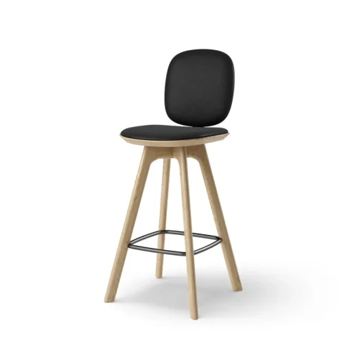 Pauline Comfort Barstool - Oak Clear Wax Oiled