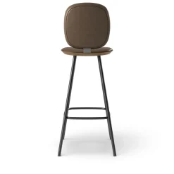 Pauline Comfort Barstool 75 cm metal frame - Oak Smoked Oiled