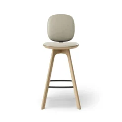 Pauline Comfort Barstool - Oak Clear Wax Oiled