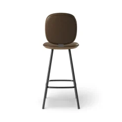 Pauline Comfort Barstool 65 cm with metal frame - Oak Smoked Oiled
