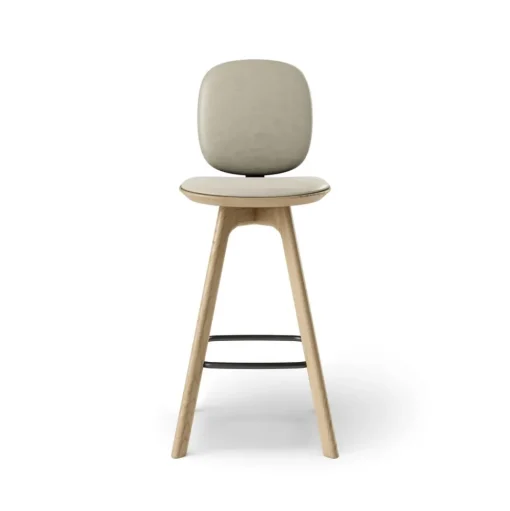 Pauline Comfort Barstool - Oak Clear Wax Oiled