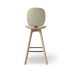 Pauline Comfort Barstool - Oak Clear Wax Oiled
