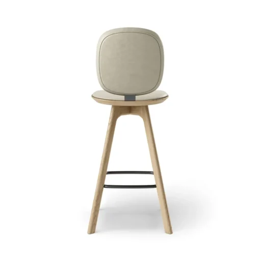 Pauline Comfort Barstool - Oak Clear Wax Oiled