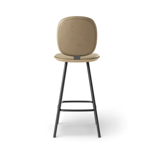 Pauline Comfort Barstool 65 cm with metal frame - Oak Clear Wax Oiled