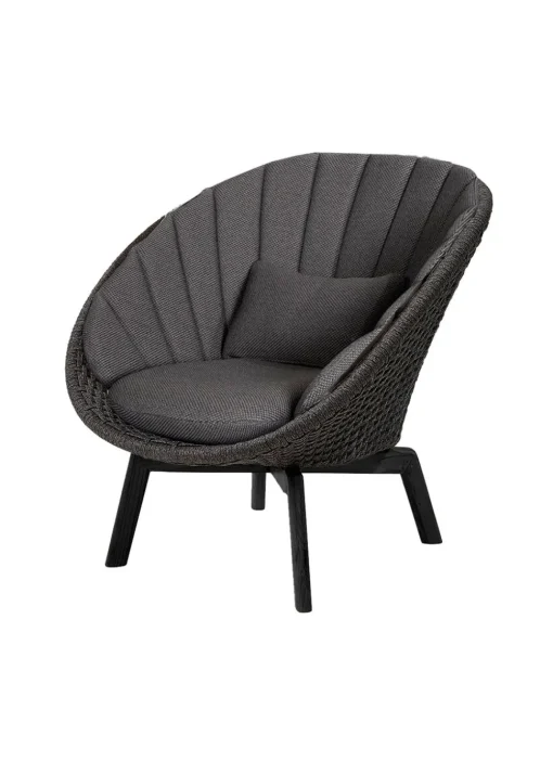 Peacock lounge chair OUTDOOR - Aluminium