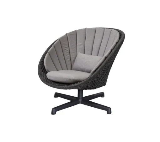 Peacock lounge swivel chair