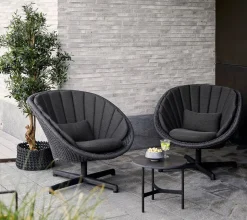 Peacock lounge swivel chair
