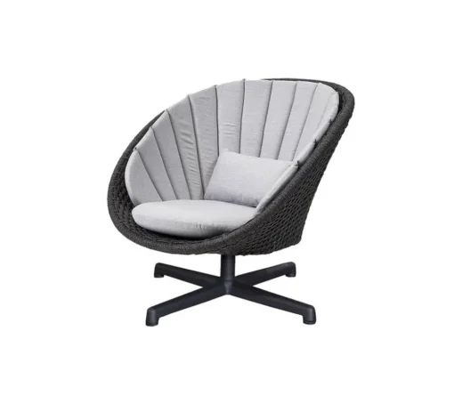 Peacock lounge swivel chair