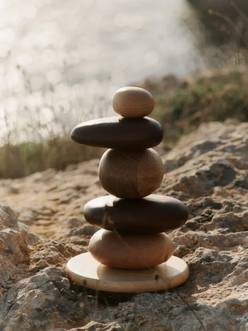 Pebble Stacking Blocks