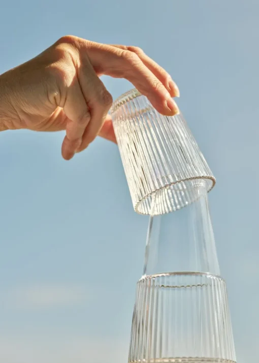 Pilastro carafe with glass