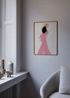 Pink Dress by Amelie Hegardt