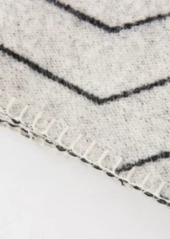 Pinstripe throw