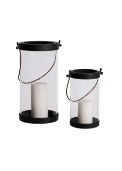 Pipe Lantern - Set of 2
