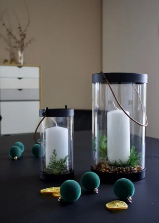 Pipe Lantern - Set of 2