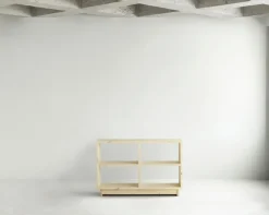 Plank Bookcase Low