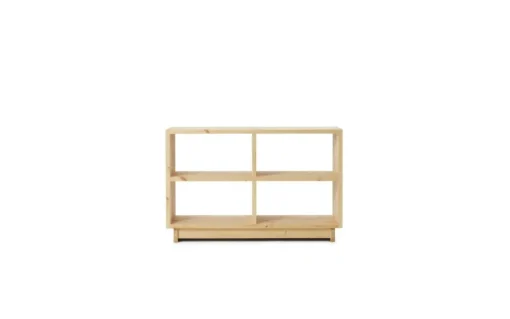 Plank Bookcase Low