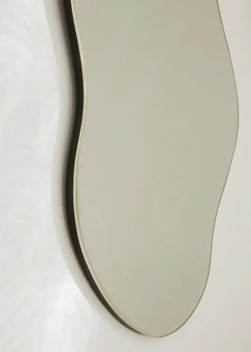 Pond Mirror - Brass edge