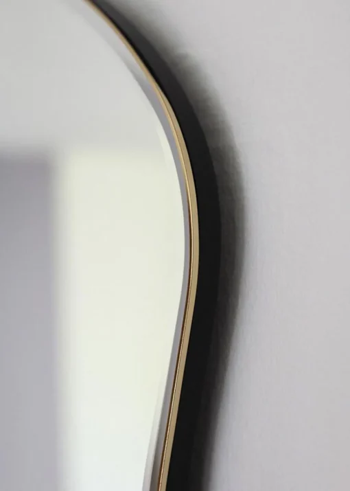 Pond Mirror - Brass edge