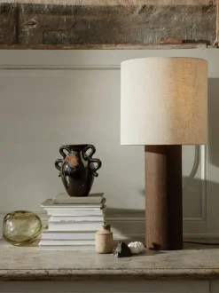Post table lamps base