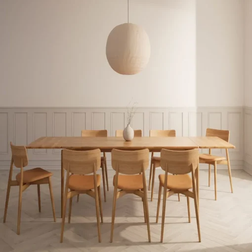 PURE Dining Table With 2 Additional plates