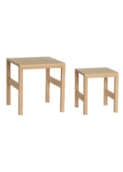 Puzzle Tables Natural (set of 2)