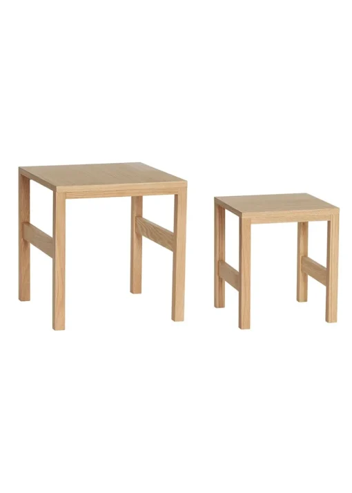 Puzzle Tables Natural (set of 2)