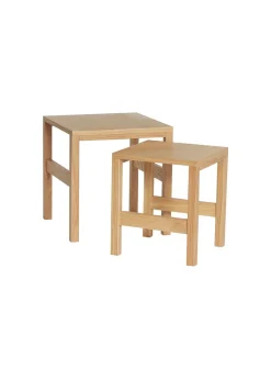 Puzzle Tables Natural (set of 2)